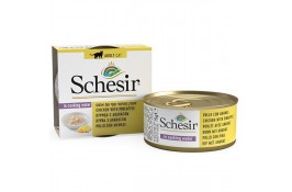 Schesir Chicken Pineapple вологий корм для дорослих котів з куркою та ананасом в соусі 75 г