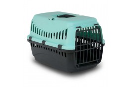 Bergamo Gipsy 1 Small Blue переноска с пластиковой дверцей для кошек и собак до 6 кг (синяя)