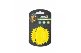 AnimAll GrizZzly іграшка для собак "Мультифункціональний м'яч" (жовтий) 7,5 см