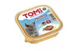 TOMI JUNIOR паштет с курицей для котят 100г*32шт