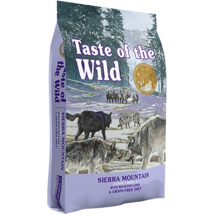 Taste of the Wild Sierra Mountain Canine Formula сухий корм для собак з ягням 2 кг