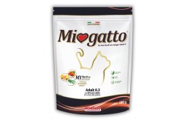 Morando Miogatto Adult сухой корм для котов с телятиной и ячменем 400 г