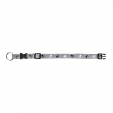 Trixie Silver Reflect ошейник для собак миниатюрных и мини пород светоотражающий (серый) XS-S 22-35см/15мм