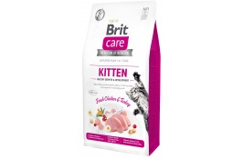 Brit Care Cat GF Kitten HGrowth and Development, 7кг (здорове зростання та розвиток)