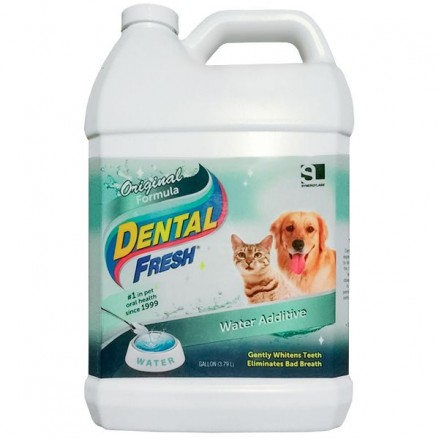 SynergyLabs Dental Fresh средство от зубного налета и запаха из пасти собак и кошек 3,79 л