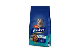 Brekkies Cat Salmon and Tuna сухий корм для дорослих котів з лососем і тунцем 1,5 кг