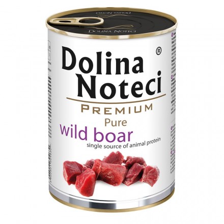 Dolina Noteci Premium Pure вологий корм для собак алергіків з кабаном 400 г
