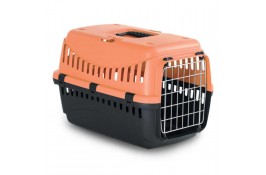 Bergamo Gipsy 1 Small Melone переноска с металлической дверцей для кошек и собак до 6 кг (персиковая)