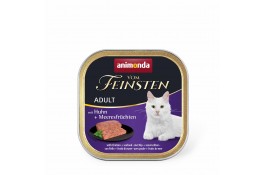 Animonda Vom Feinsten Adult with Chicken + Seafood вологий корм з куркою та морепродуктами для котів 100 г
