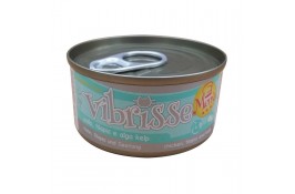 VIBRISSE MENU вологий корм з куркою та талапією в соусі з водоростей 70 г