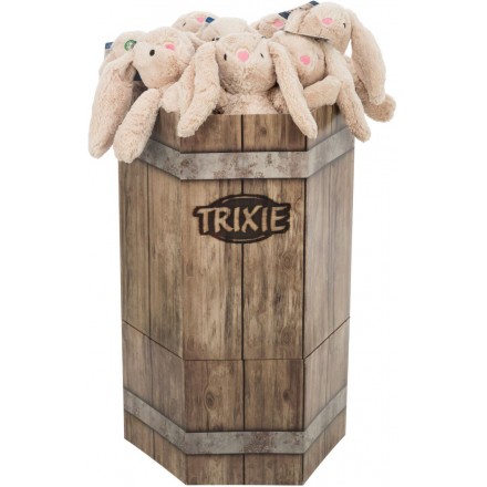 Trixie игрушка для собак кролик Bunny с пищалкой 38 см