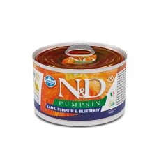 Farmina N&D Grain Pumpkin Lamb Adult Mini для собак дрібних порід з гарбузом, ягням та чорницею 140 г