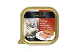 Edel Cat Паштет із зайцем і печінкою для котів 100g