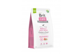 Brit Care Dog Sustainable Adult Small Breed корм для собак малых пород с курицей и насекомыми 7 кг