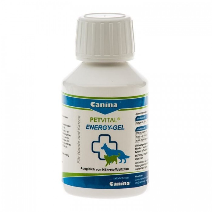 Canina Petvital Energy-Gel витамины для быстрого восстановления собак 100 мл