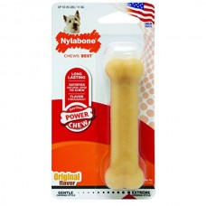 Nylabone Dura Chew Regular игрушка кость для собак малых пород с мясным ароматом 11,4см