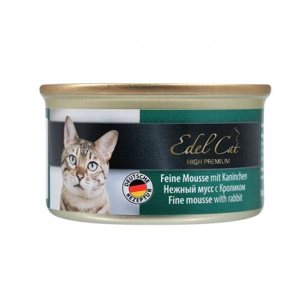 Edel Ніжний мус із кроликом для котів 85g