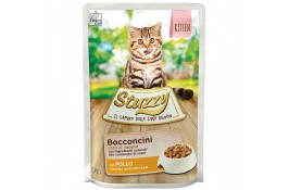Stuzzy Chicken for Kitten влажный корм для котят с курицей в соусе 85г*24шт