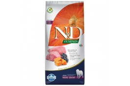 Farmina N&D беззерновой сухой корм для собак крупных и гигантских пород с ягнёнком, тыквой и черникой 12 кг