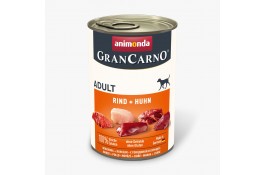 Animonda GranCarno Adult Beef + Chicken вологий корм з яловичиною та куркою для собак 400 г