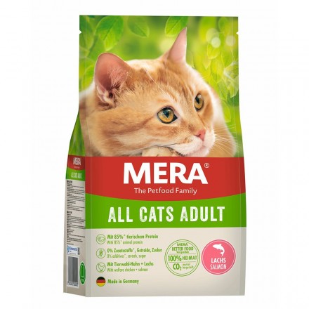 Mera Cats All Adult Salmon (Lachs) сухой корм для котов с лососем 2 кг