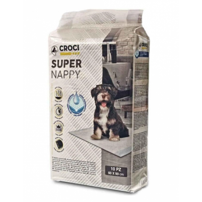 Croci Super Nappy пелюшки для собак 90х60 10шт