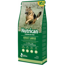 Nutrican Adult Dog Large сухой корм для взрослых собак крупных пород 15+2 кг