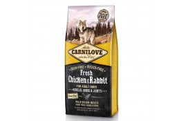 Carnilove Fresh Chicken and Rabbit for Adult dogs із куркою та кроликом для дорослих собак усіх порід 12 kg