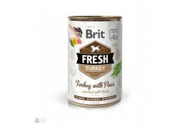 Brit Fresh Turkey with Peas з індичкою та горошком для собак 400g