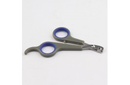 Пухнастики когтерез для кошек и собак малых пород (серый) 6,5х11,5 см