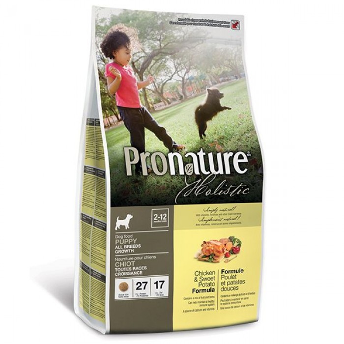 Pronature Holistic Puppy Chicken & Sweet Potato сухий корм для цуценят з куркою і бататом 2,72 кг