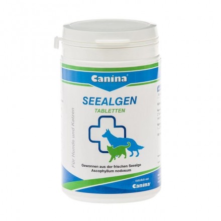 Canina Seealgen витаминно-минеральная добавка на основе морских водорослей для котов и собак 225 г/220 таб.