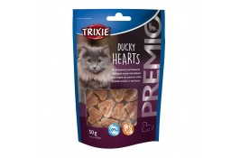 Trixie PREMIO Hearts лакомство для котов с уткой и минтаем 50гр