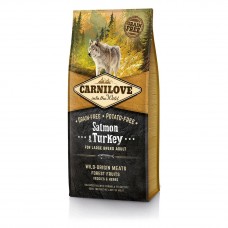 Carnilove Adult Large Breed Salmon and Turkey з лососем та індичкою для дорослих собак великих порід 12 kg