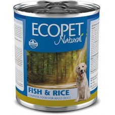 Farmina Ecopet Natural Dog Fish & Rice вологий корм для дорослих собак з оселедцем 300 г