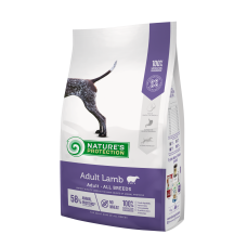 Nature's Protection Adult Lamb All Breeds сухой корм с ягнёнком для взрослых собак всех пород 4 кг