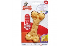 Nylabone Extreme Chew Cheese Bone игрушка кость для собак средних пород с ароматом сыра 12,5см