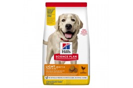 Hill’s SP Adult Light Large Breed сухий корм для собак великих порід схильних до зайвої ваги з куркою 14 кг