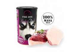 Fine Dog консерва з м'ясом качки для собак 100% м'яса 1200г