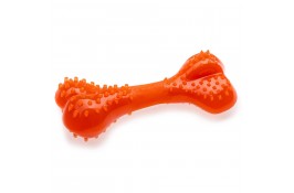 Comfy Mint Dental Bone игрушка для собак кость с выступами оранжевая 8,5 см