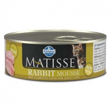 Farmina Matisse Cat Mousse Rabbit влажный корм для кошек с кроликом 85 г