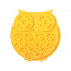 WahoPet licky mat силиконовый коврик-кормушка (желтый) 200 мл