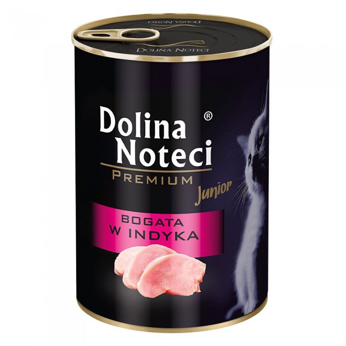 Dolina Noteci Premium влажный корм с индейкой для котят 400 г
