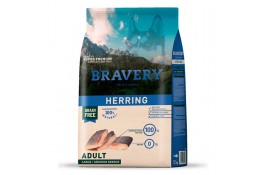 Bravery Herring Large/Medium Adult сухий корм для собак середніх та великих порід з оселедцем 4 кг
