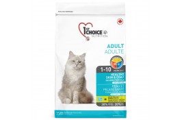 1st Choice Adult Healthy Skin & Coat сухой корм для кошек с лососем 10 кг