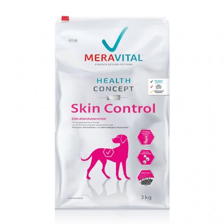MERA MVH Nassfutter Skin Control при дерматозе и выпадении шерсти 3кг