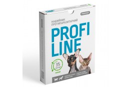 ProVet Profiline протипаразитарний нашийник для котів та собак малих порід (зелений) 35 см