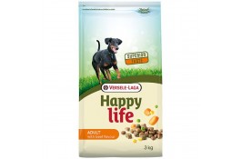 Happy Life Adult with Beef Flavouring сухий корм для собак з яловичиною 3кг