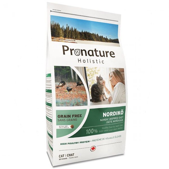 Pronature Holistic Cat Nordikо сухий корм для котів з індичкою та ягодами 2 кг
