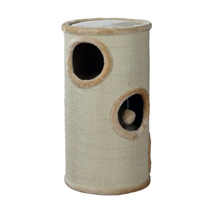Trixie Samuel Cat Tower когтеточка для кошек Башня бежевая 36×70 см